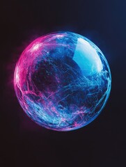 Blue Pink Sphere