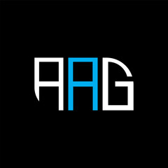 AAG logo design, AAG simple and modern logo.
 AAG luxurious alphabet design