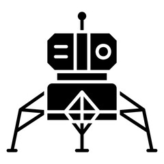 Lander Glyph Icon © Fahrul