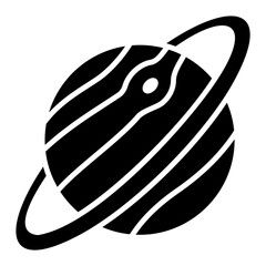 Saturn Glyph Icon © Fahrul