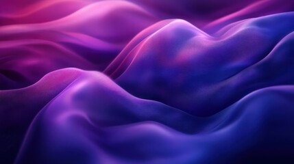 Obraz premium Purple and pink abstract digital art with flowing, patterned lines.