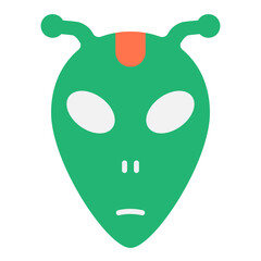 Alien  Flat Icon