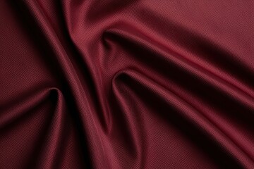 Obraz premium Luxurious Maroon Linen Fabric Backdrop with Sophisticated Texture Design