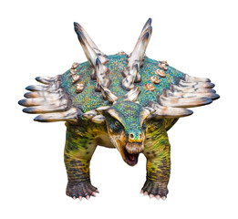 Gastonia is a genus of herbivorous Ankylosaurian dinosaurs from the Cretaceous. Gastonia has a sacral shield and large shoulder spikes. Gastonia has a transparent background.