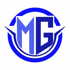 A concise rewrite could be MG Logo Art - Vector Design Illustration