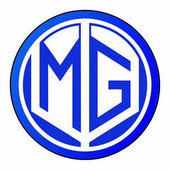 A concise rewrite could be MG Logo Art - Vector Design Illustration