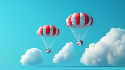 Fototapeta premium air balloon