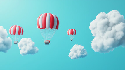 Fototapeta premium air balloon