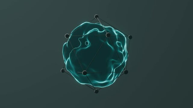 Distorted Parasitic Growth with Shifting Forms, Abstract Parasitic Animation, Surreal Fluid Motion, Growing Organisms in Dynamic Environment, Parasitic Transformation with Shifting Shapes