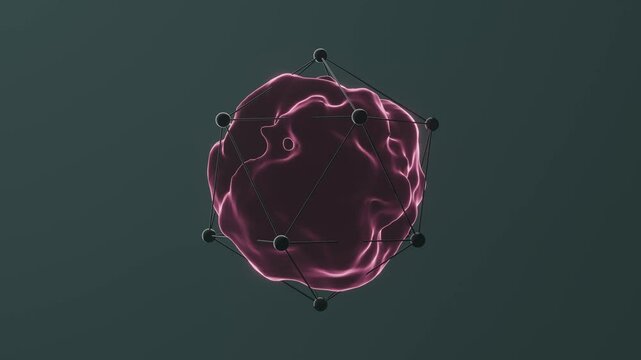 Distorted Parasitic Growth with Shifting Forms, Abstract Parasitic Animation, Surreal Fluid Motion, Growing Organisms in Dynamic Environment, Parasitic Transformation with Shifting Shapes