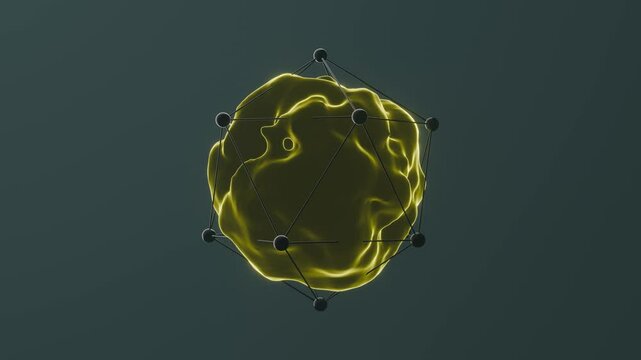 Distorted Parasitic Growth with Shifting Forms, Abstract Parasitic Animation, Surreal Fluid Motion, Growing Organisms in Dynamic Environment, Parasitic Transformation with Shifting Shapes