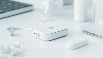 Medical Device on White Background