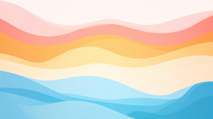 Fototapeta premium Bright and vibrant gradient background template, perfect for posters, flyers, or brochures. Ideal for modern design projects.