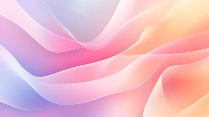 Serene Pastel Gradient Curves Elegant Art Background Design  Soft Flowing Curves in a Vibrant Calming Palette Create a Sophisticated Contemporary Aesthetic Suitable for Branding Packaging Advertising