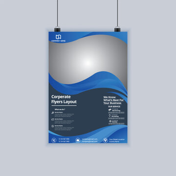 Modern flyer design for business, corporate and for others industry 