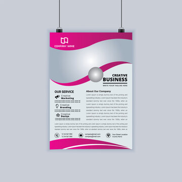 Modern flyer design for business, corporate and for others industry 