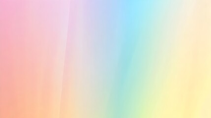 Obraz premium Soft and Soothing Pastel Gradient Abstract Background with Subtle Color Transitions and a Clear Central Space for Text or Overlay