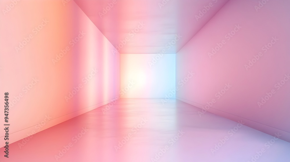 Poster elegant pastel gradient abstract background with a clean uncluttered central area perfect for adding