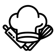 Chef Hat and Utensils