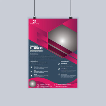 Modern flyer design for business, corporate and for others industry 