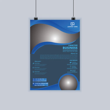 Modern flyer design for business, corporate and for others industry 