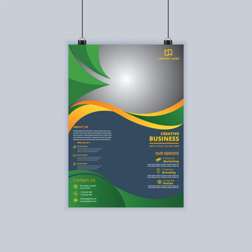 Modern flyer design for business, corporate and for others industry 