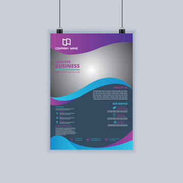 Modern flyer design for business, corporate and for others industry 