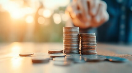 Saving strategies combined with frugal living for financial freedom