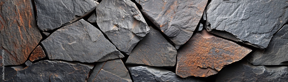 Aufkleber a rugged stone texture background with a smooth gradient, ideal for adding text or graphics.