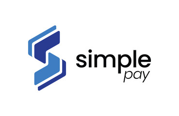 Abstract S Letter Finance Logo Design