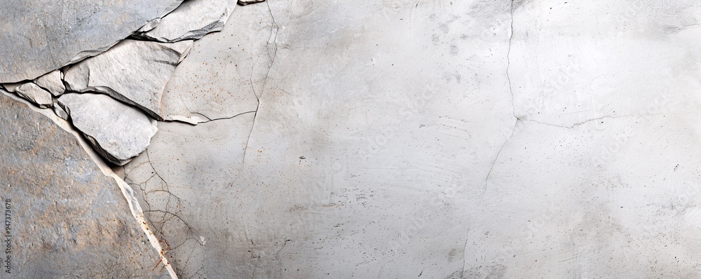 Poster a high-resolution image of a weathered stone surface with a large area of blank space for text or de