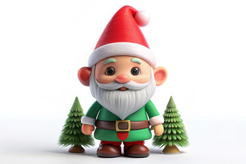 Obraz premium christmas santa claus