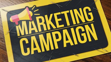 Marketing Campaign Promotion with Bold Typography