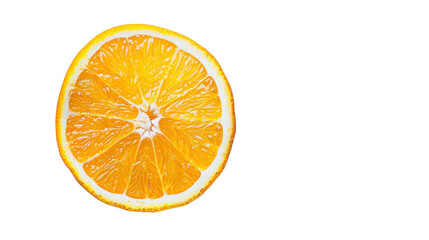 Fototapeta premium Orange slices isolated on white background