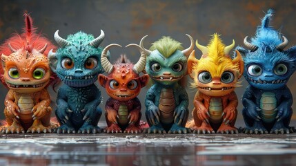 Monster Creation Kit: Cartoon Vector Characters with Arms, Legs, Ears, Wings, Tails, Horns, and Bodies for Funny, Cute, or Comic Halloween Creatures