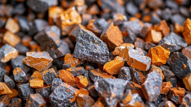 Bauxite: As the primary source of aluminum, bauxite is refined into aluminum used in packaging, building, and transportation due to its lightweight and corrosion-resistant properties.
