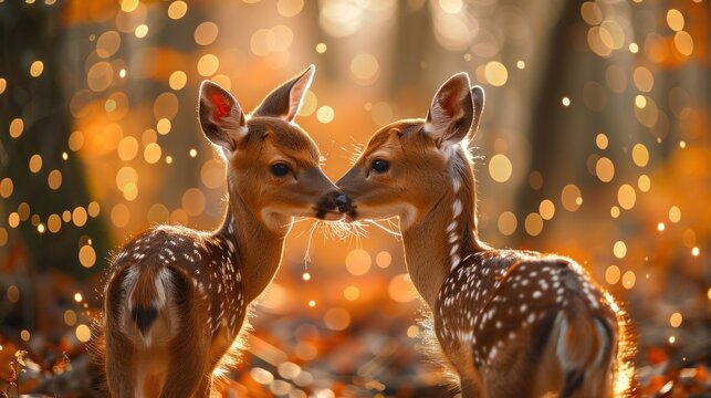 Animal-Themed Funny Thank You Kiss Card