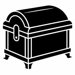 Hope chest Black silhouette