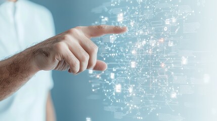 Interactive User Experience Testing of Website Prototype on Large Touch Screen | 32K Ultra Sharp Detail, Generate Ai