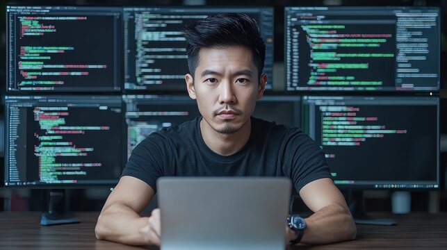 Masterful Web Developer: Multi-tab Coding Efficiency in Ultra-sharp 32K Detail, Generate Ai