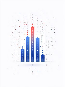 box plot graph featuring a vertical axis and clear outlier distribution, designed with clean lines for a crisp, professional appearance.