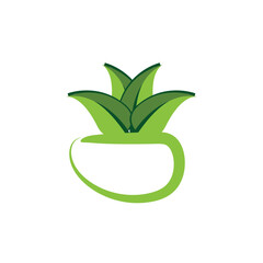 Green leaf ecology nature element vector icon set, Leaf Icon pack, green leaf ecology nature element vector