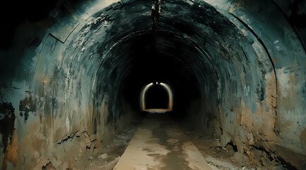 Naklejka premium Subterranean Bunker: Directing Underground Survival Tactics in Hidden Facilities