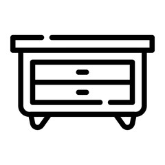 drawer Line Icon