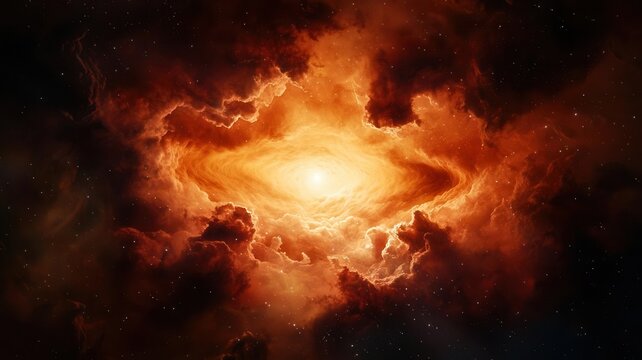 Protostar emergence, galaxy formation, cosmic gas flow, gravitational pull, star clusters forming