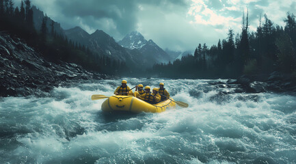 River Raft Outpost: Steering Adventurous Rapids in Thrilling River Rafting Escapades