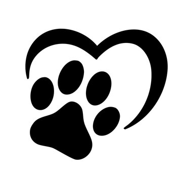 recommend clip art: Dog paw