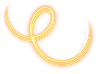 Light Neon Swirl