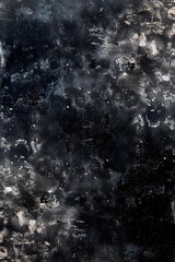 Fototapeta premium Moody Faded Watercolor Textured Wash in Dramatic Monochrome Shades