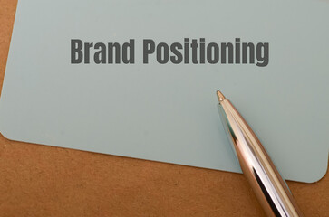 the importance of brand positioning, emphasizing the need for a clear and distinct identity in the...